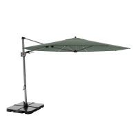 KNIRPS 320 x 320 cm - luksusowy wahadłowy parasol ogrodowy z drążkiem bocznym