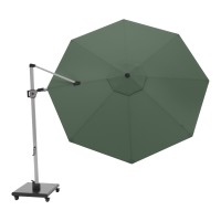 KNIRPS 320 x 320 cm - luksusowy wahadłowy parasol ogrodowy z drążkiem bocznym