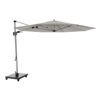 KNIRPS 320 x 320 cm - luksusowy wahadłowy parasol ogrodowy z drążkiem bocznym