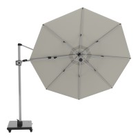 KNIRPS 320 x 320 cm - luksusowy wahadłowy parasol ogrodowy z drążkiem bocznym