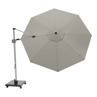 KNIRPS 320 x 320 cm - luksusowy wahadłowy parasol ogrodowy z drążkiem bocznym