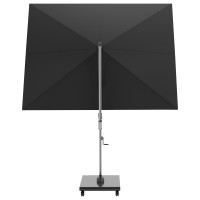 KNIRPS 320 x 320 cm - luksusowy wahadłowy parasol ogrodowy z drążkiem bocznym