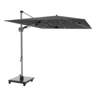 KNIRPS 320 x 320 cm - luksusowy wahadłowy parasol ogrodowy z drążkiem bocznym