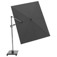 KNIRPS 320 x 320 cm - luksusowy wahadłowy parasol ogrodowy z drążkiem bocznym