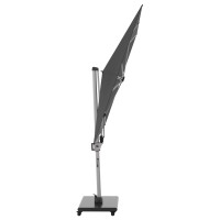 KNIRPS 320 x 320 cm - luksusowy wahadłowy parasol ogrodowy z drążkiem bocznym