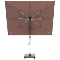 KNIRPS 320 x 320 cm - luksusowy wahadłowy parasol ogrodowy z drążkiem bocznym