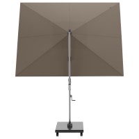 KNIRPS 320 x 320 cm - luksusowy wahadłowy parasol ogrodowy z drążkiem bocznym