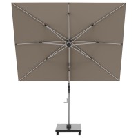 KNIRPS 320 x 320 cm - luksusowy wahadłowy parasol ogrodowy z drążkiem bocznym