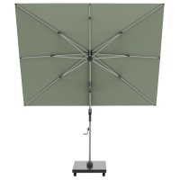 KNIRPS 320 x 320 cm - luksusowy wahadłowy parasol ogrodowy z drążkiem bocznym