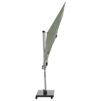 KNIRPS 320 x 320 cm - luksusowy wahadłowy parasol ogrodowy z drążkiem bocznym