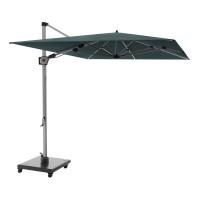 KNIRPS 320 x 320 cm - luksusowy wahadłowy parasol ogrodowy z drążkiem bocznym