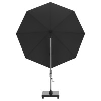 KNIRPS 320 x 320 cm - luksusowy wahadłowy parasol ogrodowy z drążkiem bocznym