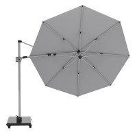 KNIRPS 320 x 320 cm - luksusowy wahadłowy parasol ogrodowy z drążkiem bocznym