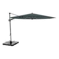 KNIRPS 320 x 320 cm - luksusowy wahadłowy parasol ogrodowy z drążkiem bocznym