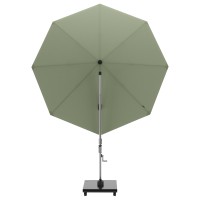 KNIRPS 320 x 320 cm - luksusowy wahadłowy parasol ogrodowy z drążkiem bocznym