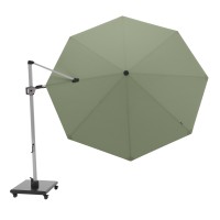 KNIRPS 320 x 320 cm - luksusowy wahadłowy parasol ogrodowy z drążkiem bocznym