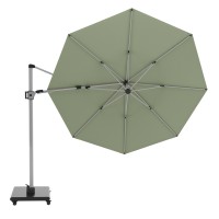 KNIRPS 320 x 320 cm - luksusowy wahadłowy parasol ogrodowy z drążkiem bocznym
