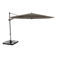 KNIRPS 320 x 320 cm - luksusowy wahadłowy parasol ogrodowy z drążkiem bocznym