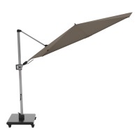 KNIRPS 320 x 320 cm - luksusowy wahadłowy parasol ogrodowy z drążkiem bocznym