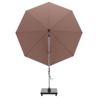 KNIRPS 320 x 320 cm - luksusowy wahadłowy parasol ogrodowy z drążkiem bocznym
