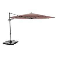 KNIRPS 320 x 320 cm - luksusowy wahadłowy parasol ogrodowy z drążkiem bocznym