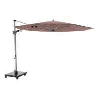 KNIRPS 320 x 320 cm - luksusowy wahadłowy parasol ogrodowy z drążkiem bocznym