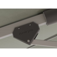 KNIRPS 320 x 320 cm - luksusowy wahadłowy parasol ogrodowy z drążkiem bocznym