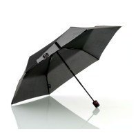 Knirps MINI duomatic Reflective black - designerski parasol w pełni automatyczny