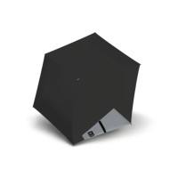 Knirps MINI duomatic Reflective black - designerski parasol w pełni automatyczny